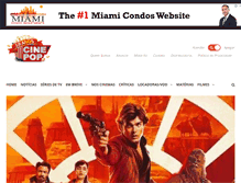 Tablet Screenshot of cinepop.com.br